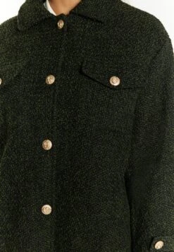 Faina Tuxe - Mantel - Hahnentritt Minze -Faina 073ecc01660c4c0b8bba708ba45bbd11