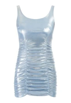 Faina In Metallic Optik - Cocktailjurk - Blau Metallisch -Faina 171defada8624306ba79accd918e448f