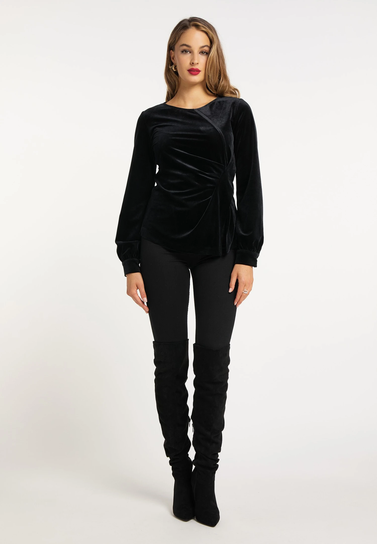 Faina Caneva - Blouse - Black 2 Faina Caneva - Blouse - Black - Afbeelding 2