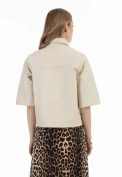 Faina Leren Jas - Wolwit -Faina 191a7f00b91f4193a71b479d0c4f48dc