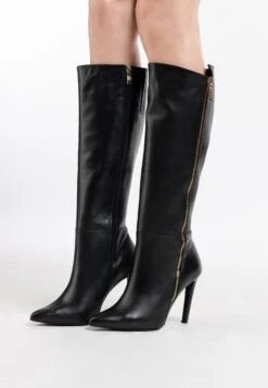 Faina Laarzen Met Hoge Hak - Schwarz