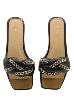 Faina Dulcey - Muiltjes - Schwarz -Faina 1dc4efb25f3d42d38a222f27a8a31da0