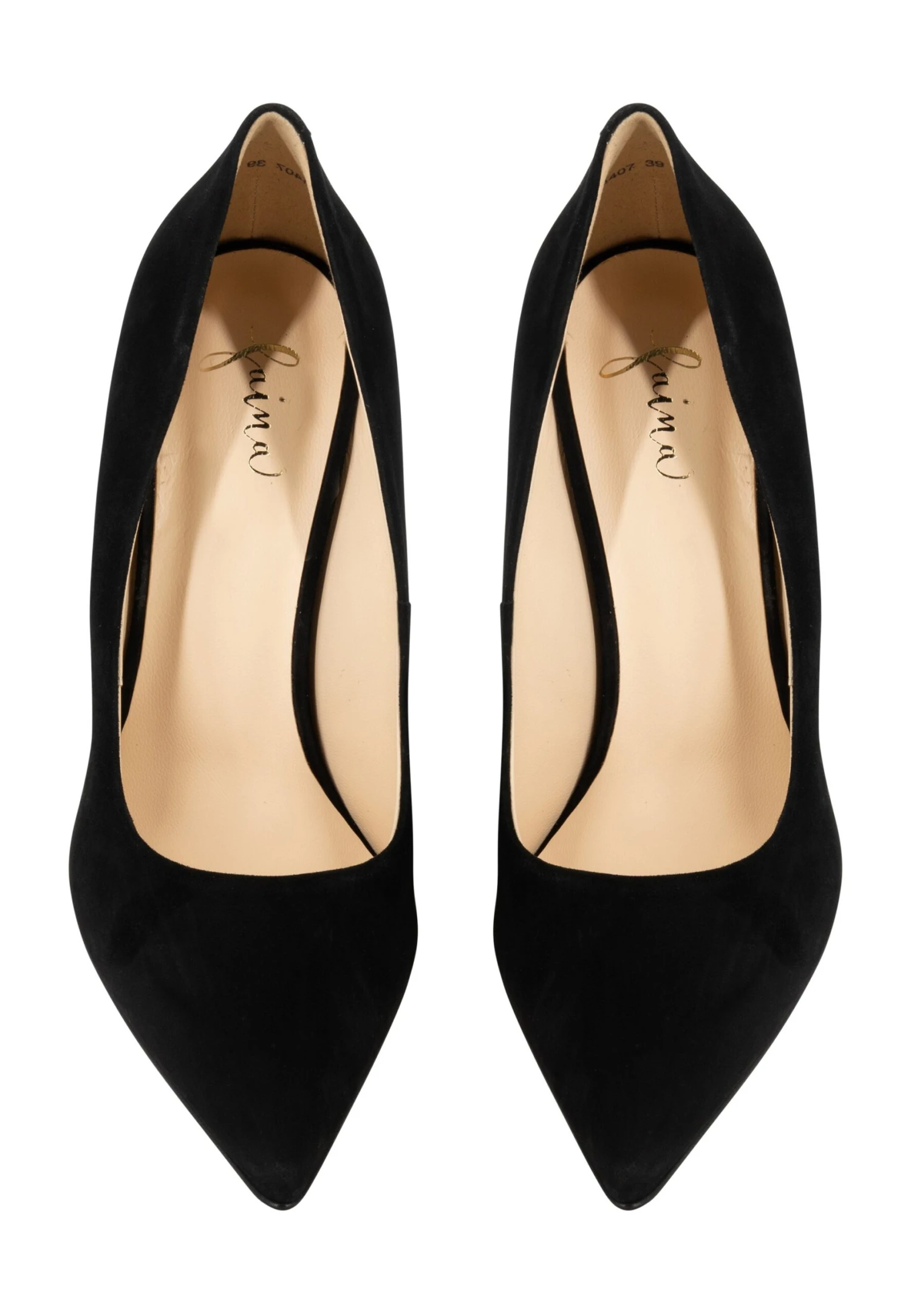Faina Klassieke Pumps - Mattschwarz 3 Faina Klassieke Pumps - Mattschwarz - Afbeelding 3