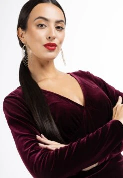 Faina Koosh - Cocktailjurk - Dunkelkirsch -Faina 254c4760f5c4424c969fc6624e9b89d8