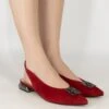 Faina Dulcey - Slingback Ballerina´S - Rot