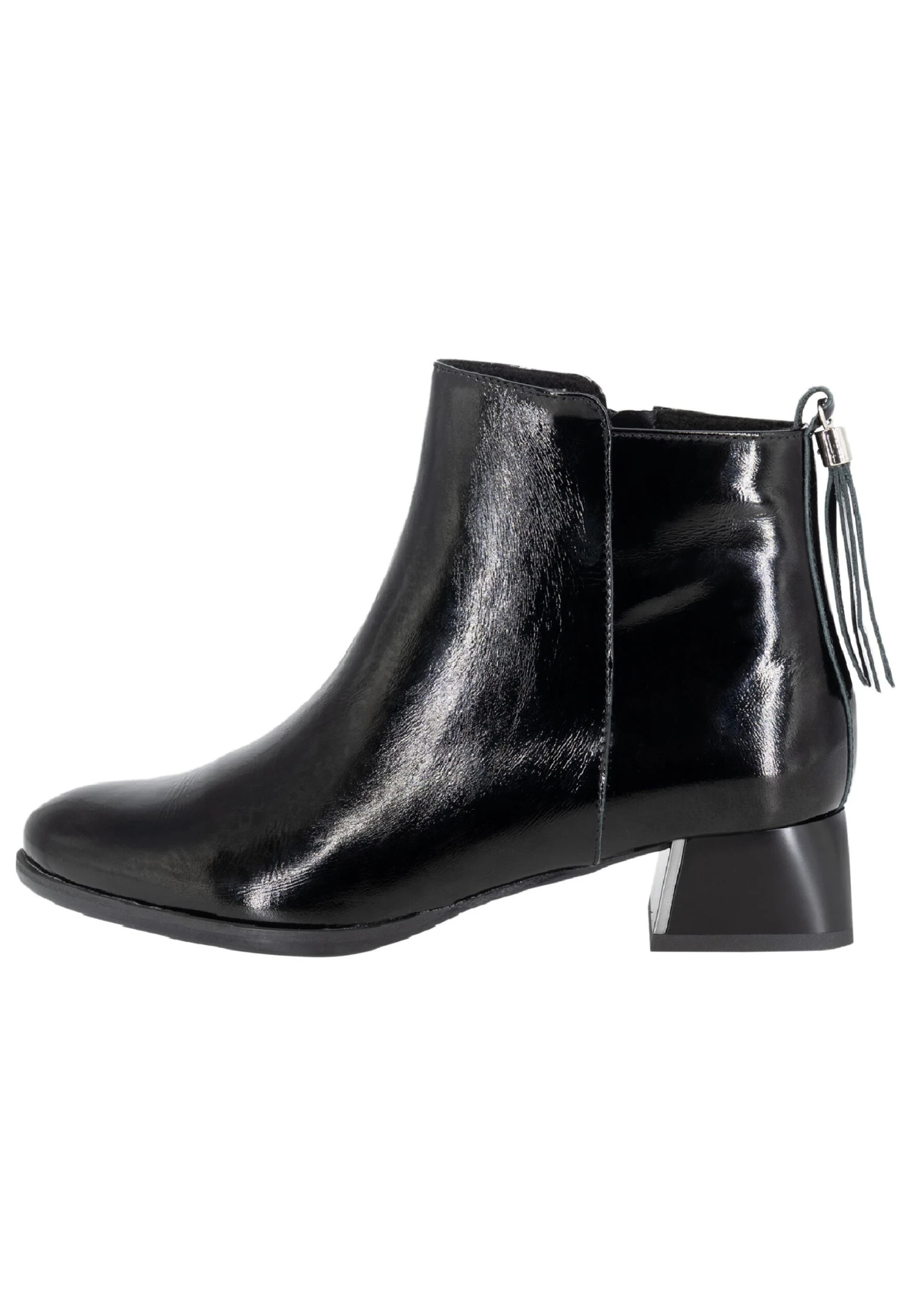 Faina Korte Laarzen - Schwarz 2 Faina Korte Laarzen - Schwarz - Afbeelding 2