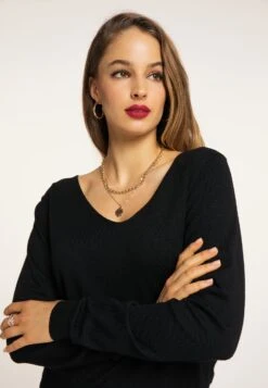 Faina Nascita - Trui - Schwarz -Faina 322c7f88397f45f7ba0534e9a4e9bb71