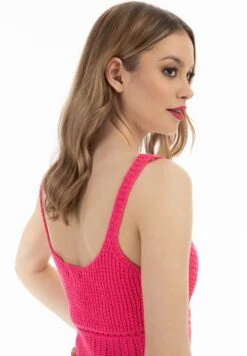 Faina Strick - Top - Pink -Faina 329045f33aa8487383c14eb7d3b32f3a