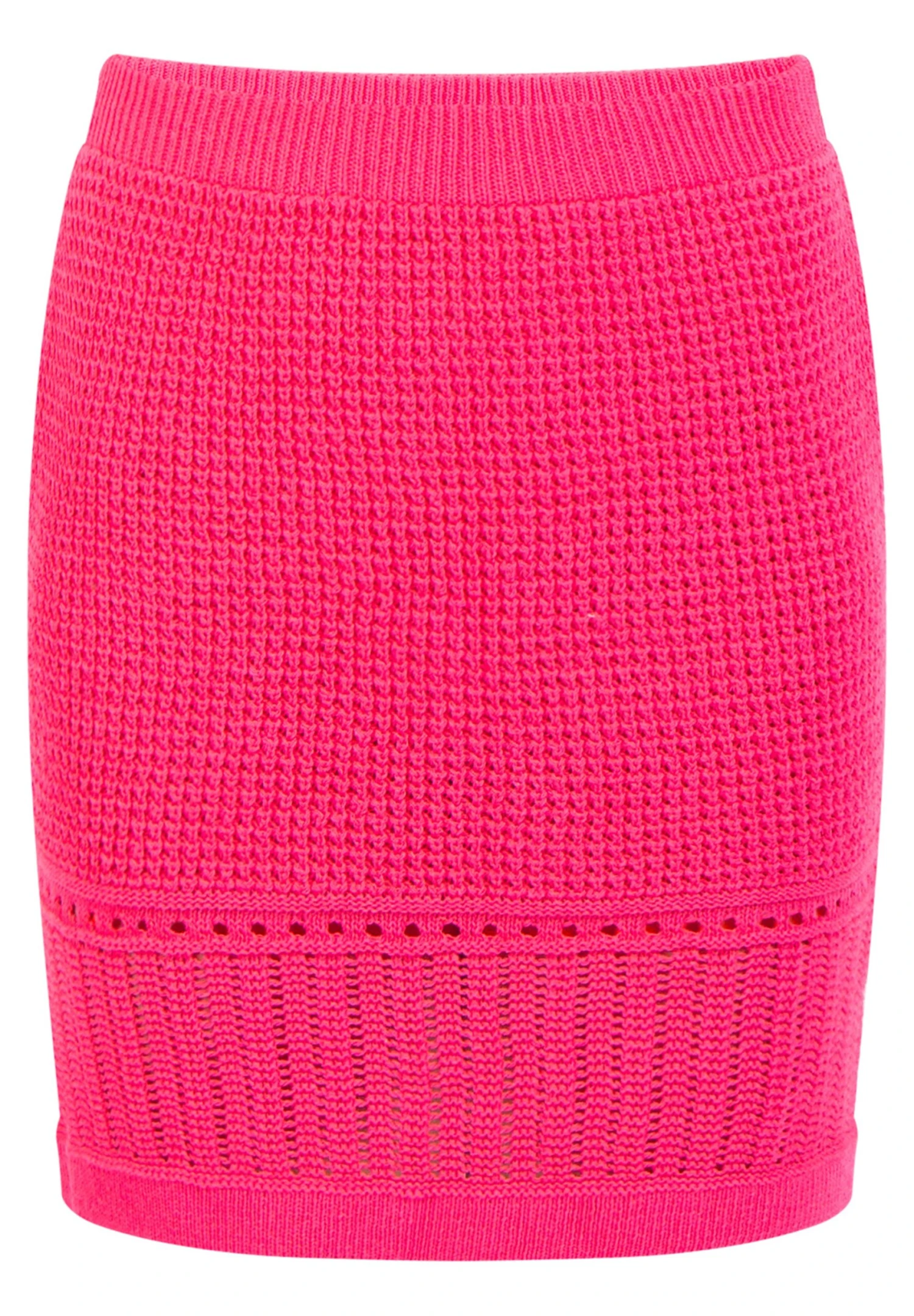 Faina Strick- Kokerrok - Pink 5 Faina Strick- Kokerrok - Pink - Afbeelding 5