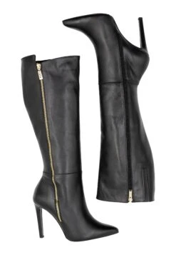 Faina Laarzen Met Hoge Hak - Schwarz -Faina 354445a273e347298e377bfc01b87ea6