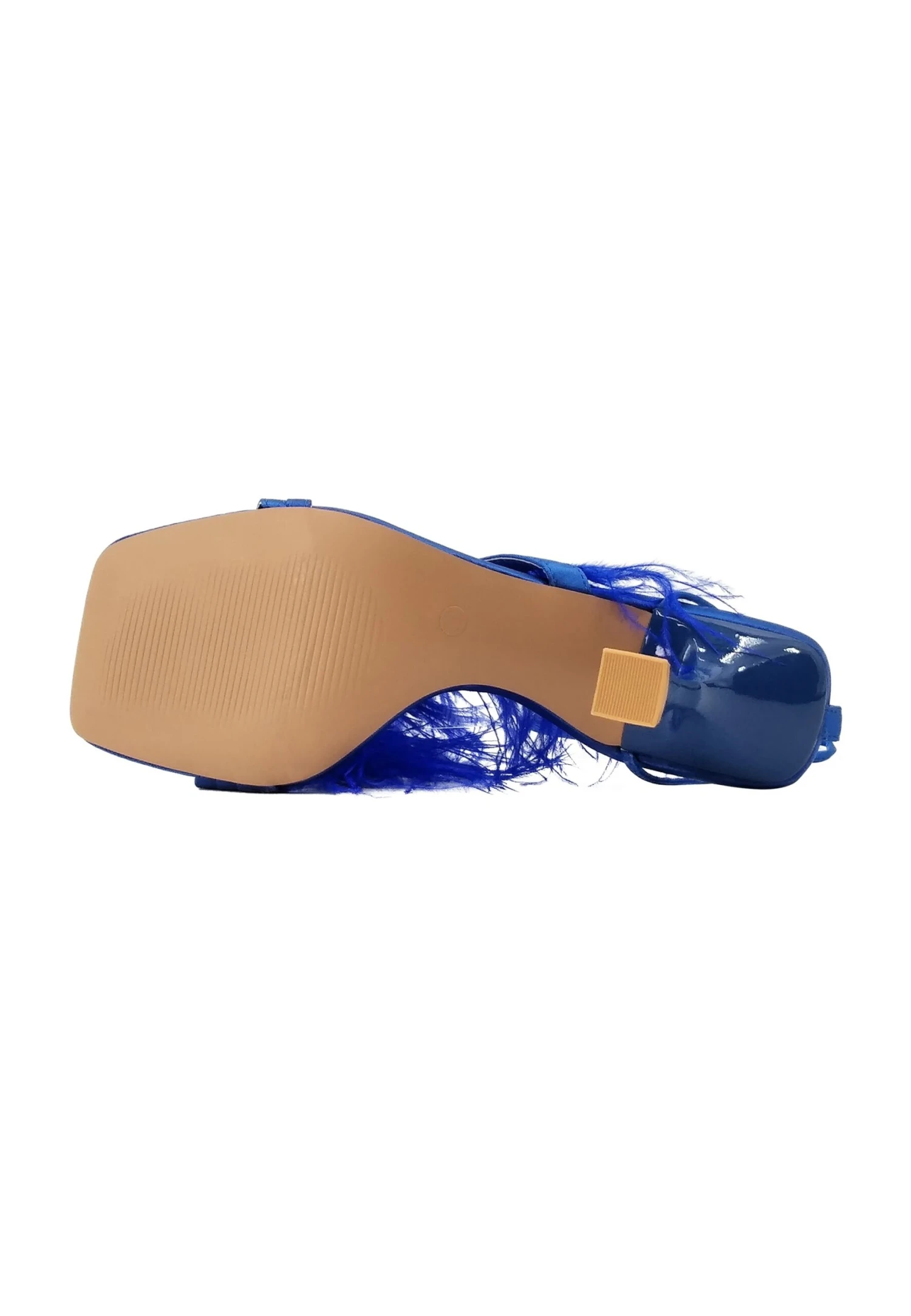 Faina Mit Federn - Sandalen Met Hoge Hak - Blau 6 Faina Mit Federn - Sandalen Met Hoge Hak - Blau - Afbeelding 6