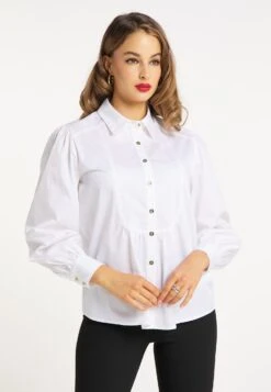 Faina Tuxe - Overhemdblouse - Weiss