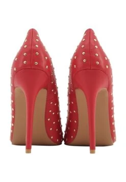 Faina Mit Nieten Dulcey - Hoge Hakken - Rot -Faina 485a08d0be9341818d668bcc6e5b6b29
