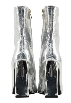 Faina Paino - Enkellaarsjes Met Hoge Hak - Silber -Faina 48ef482b104844a5b85c219962744436