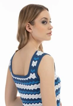Faina Tank - Top - Blau Mehrfarbig -Faina 4a1950c73dac47bcaa2d18e5ef865651