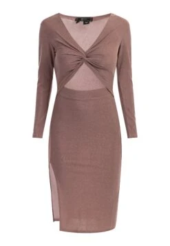 Faina Mit Glanzgarn - Etui-Jurk - Altrosa -Faina 4b0e208b5e404f91ae84ccb47c97d312