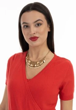 Faina Kurzarm - T-Shirt Basic - Rot -Faina 4c76026849f7425a81ca44a40c93ed86