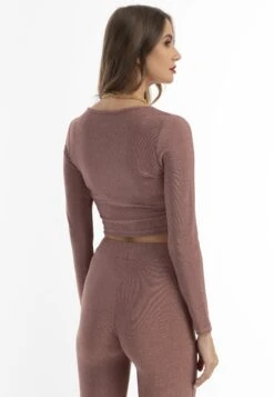 Faina Cropped- Longsleeve - Altrosa 7 Faina Cropped- Longsleeve - Altrosa -Faina 4c999ab235ed4ab9a7171fabb58b2db0