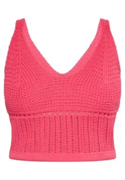 Faina Strick - Top - Pink -Faina 50250c92449e4a7483b9311f3467ba54