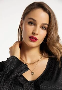 Faina Ikita - Blouse - Schwarz -Faina 50d7ba85e783408ca00fb7132950c957