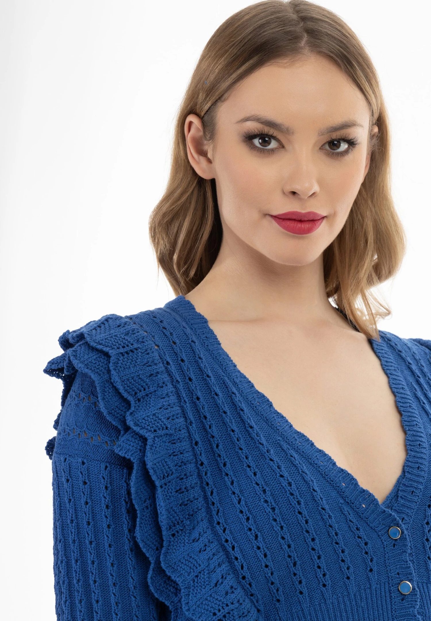 Faina Vest - Königsblau 4 Faina Vest - Königsblau - Afbeelding 4