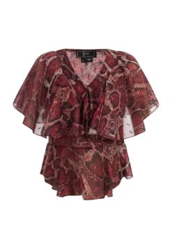 Faina Blouse - Rot Schlange 9 Faina Blouse - Rot Schlange -Faina 55db2c8765904822a5d92d43c58bb8b1