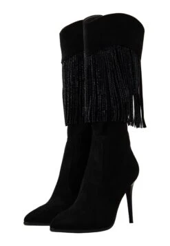 Faina Dulcey - Cowboy-/Bikerlaarsjes - Schwarz -Faina 5c59680d62af4c40a2c0a2d74383ecd0