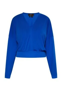 Faina Cropped Langarm - Longsleeve - Königsblau -Faina 5c884301f01b4035a7575995462403fa