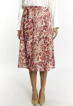 Faina Plooirok - Rot/Mehrfarbig