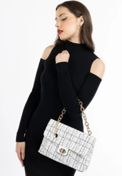 Faina Tylin - Handtas - Weiss Mehrfarbig