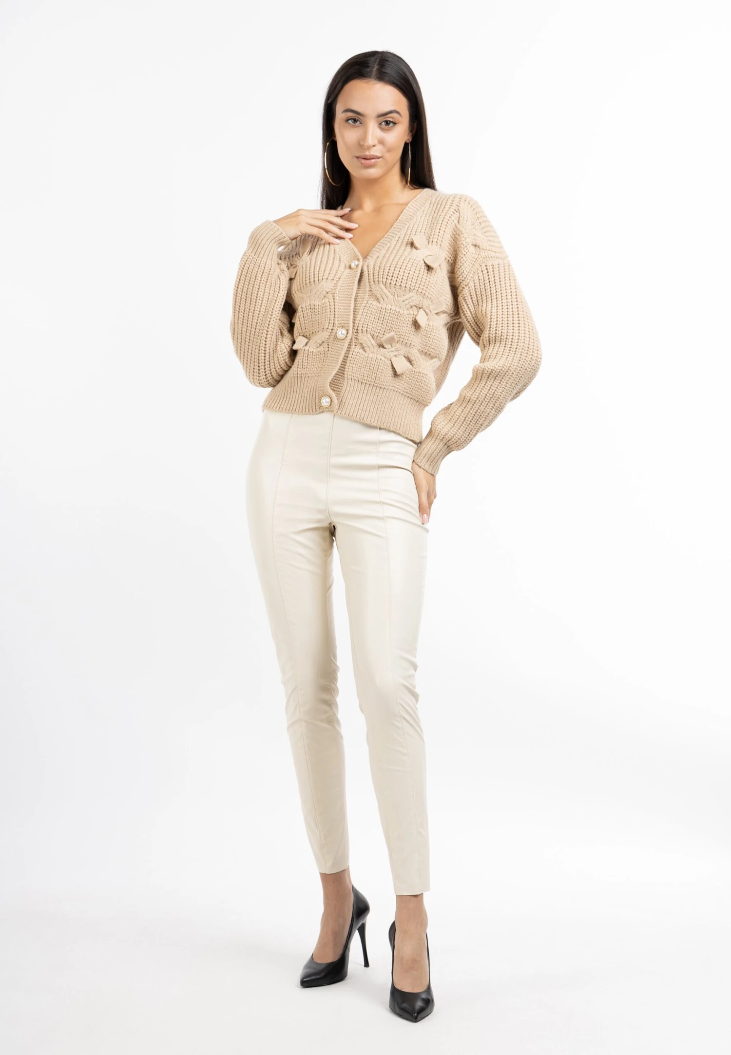 Faina Tylin - Vest - Beige 1 Faina Tylin - Vest - Beige