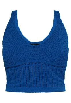 Faina Strick - Top - Königsblau -Faina 63ba9f3796f4439aa6a1ffbad8fbc443