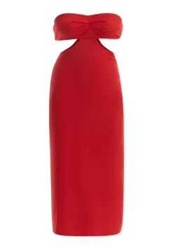 Faina Mit Cut-Outs - Cocktailjurk - Rot -Faina 696429b5eaa0406191ac93cb3e2bf320