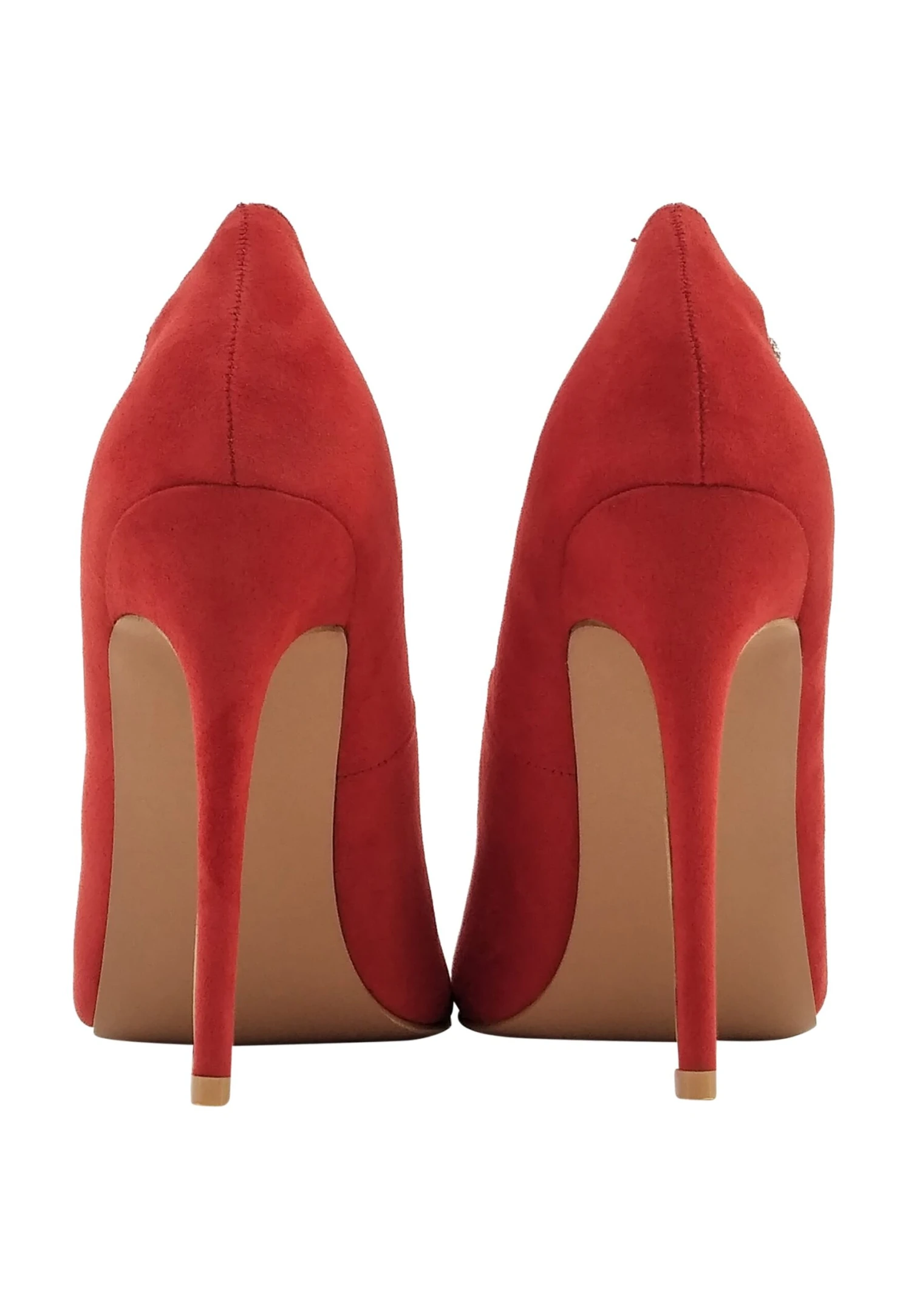 Faina Mit Kristallverzierung Aleva - Hoge Hakken - Rot 5 Faina Mit Kristallverzierung Aleva - Hoge Hakken - Rot - Afbeelding 5