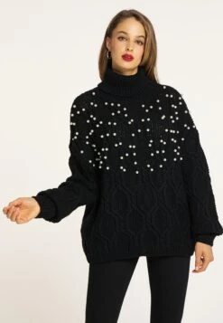 Faina Zitha - Trui - Schwarz