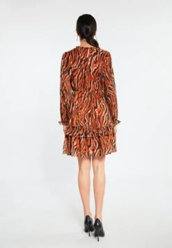 Faina Jurk - Orange -Faina 7012bb438782474ca43d0f6cae8b1dbc