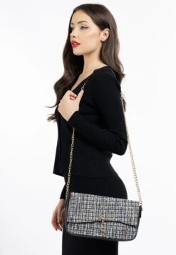 Faina Abend Paino - Schoudertas - Schwarz Mehrfarbig