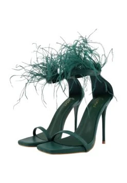 Faina Minya - Sandalen Met Hoge Hak - Smaragdgrün -Faina 72065c8dbce6462086a391f088fd92ce