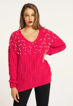 Faina Zitha - Trui - Rot