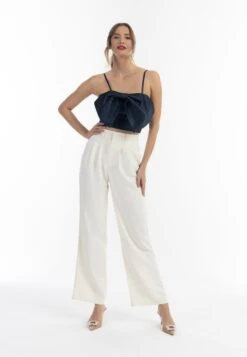 Faina Mit Schleife - Top - Marine