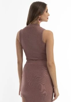 Faina In Glitzer Optik - Body - Altrosa 7 Faina In Glitzer Optik - Body - Altrosa -Faina 7682e1780e8340c5a54b2355d74c8f38