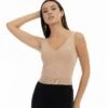 Faina Tank - Top - Beige