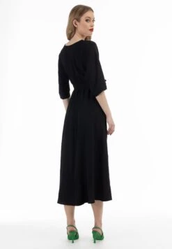 Faina Midi - Jurk - Schwarz -Faina 7c4cd03acd5e48559b718a299120265d