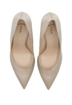 Faina Caspio - Hoge Hakken - Beige -Faina 8121591b05684d569fcb1351f366237c