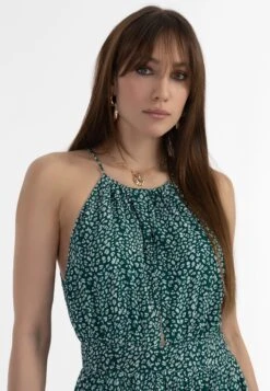 Faina Jurk - Grün Weiss -Faina 825994b15a10482a88d8763708a62729