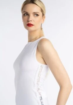 Faina Nelice - Top - Weiss -Faina 8267a41b2acb4b4c9676a531034f063f