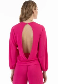 Faina Rückenfreies - Longsleeve - Pink -Faina 8816b2079dd243a5b4375f542074468c