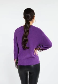 Faina Caneva - Trui - Dunkellila -Faina 88836f5f5aeb446994c5f97e84a9ca2e