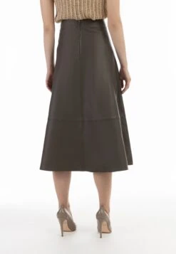 Faina A-Lijn Rok - Taupe 7 Faina A-Lijn Rok - Taupe -Faina 8bfc048ca1cf4184bf09373dcbe92a5d