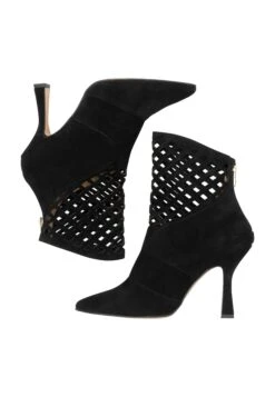 Faina Enkellaarsjes Met Hoge Hak - Mattschwarz 9 Faina Enkellaarsjes Met Hoge Hak - Mattschwarz -Faina 8d6917a56c414feab3c80e8e68a82025